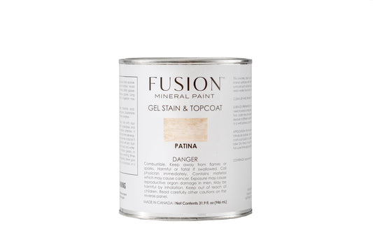 Fusion Mineral Paint Gel Stain and Top Coat Patina