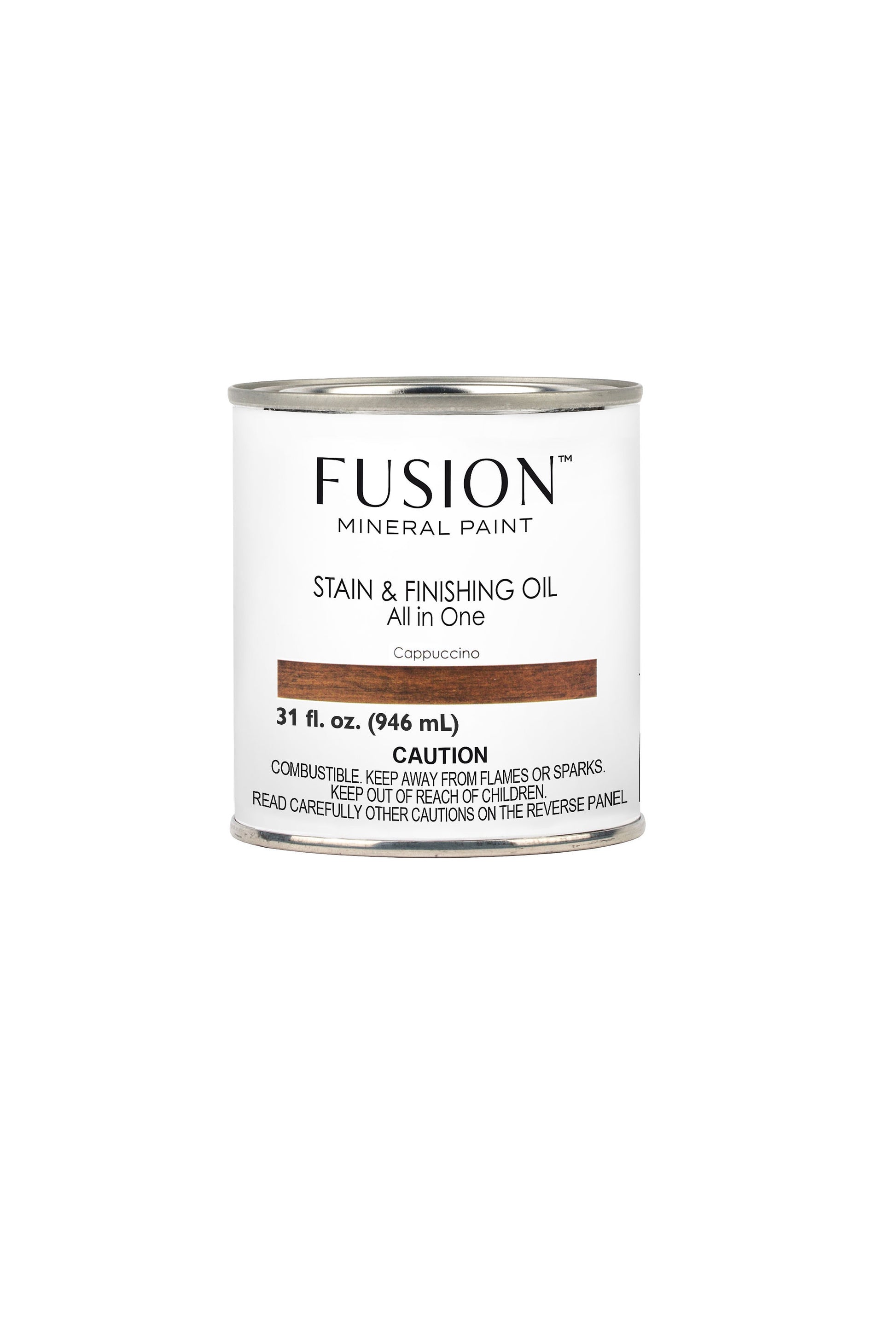 Fusion Mineral Paint Stain and Finishing Oil Cappuccino