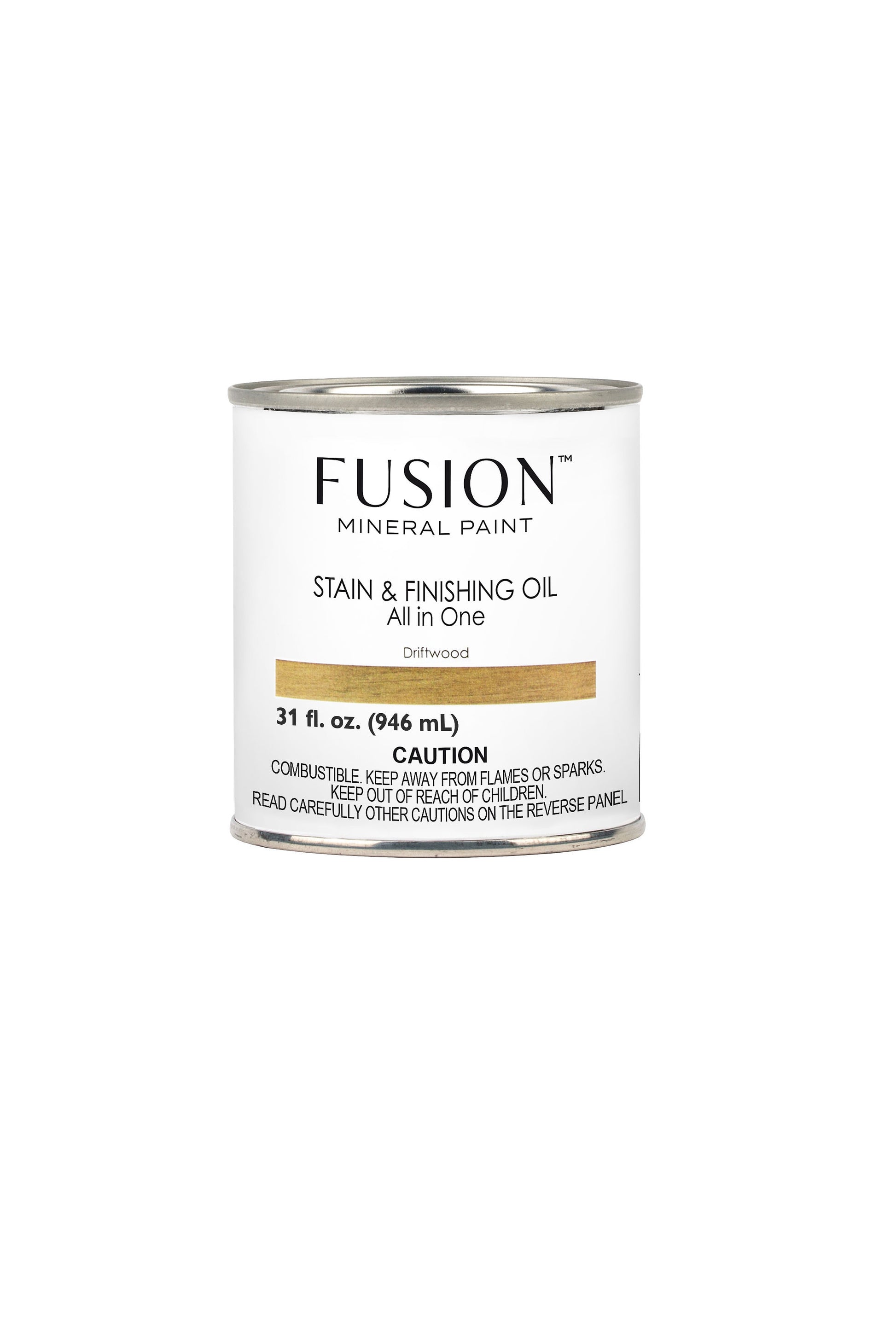 Fusion Mineral Paint Stain and Finishing Oil Driftwood