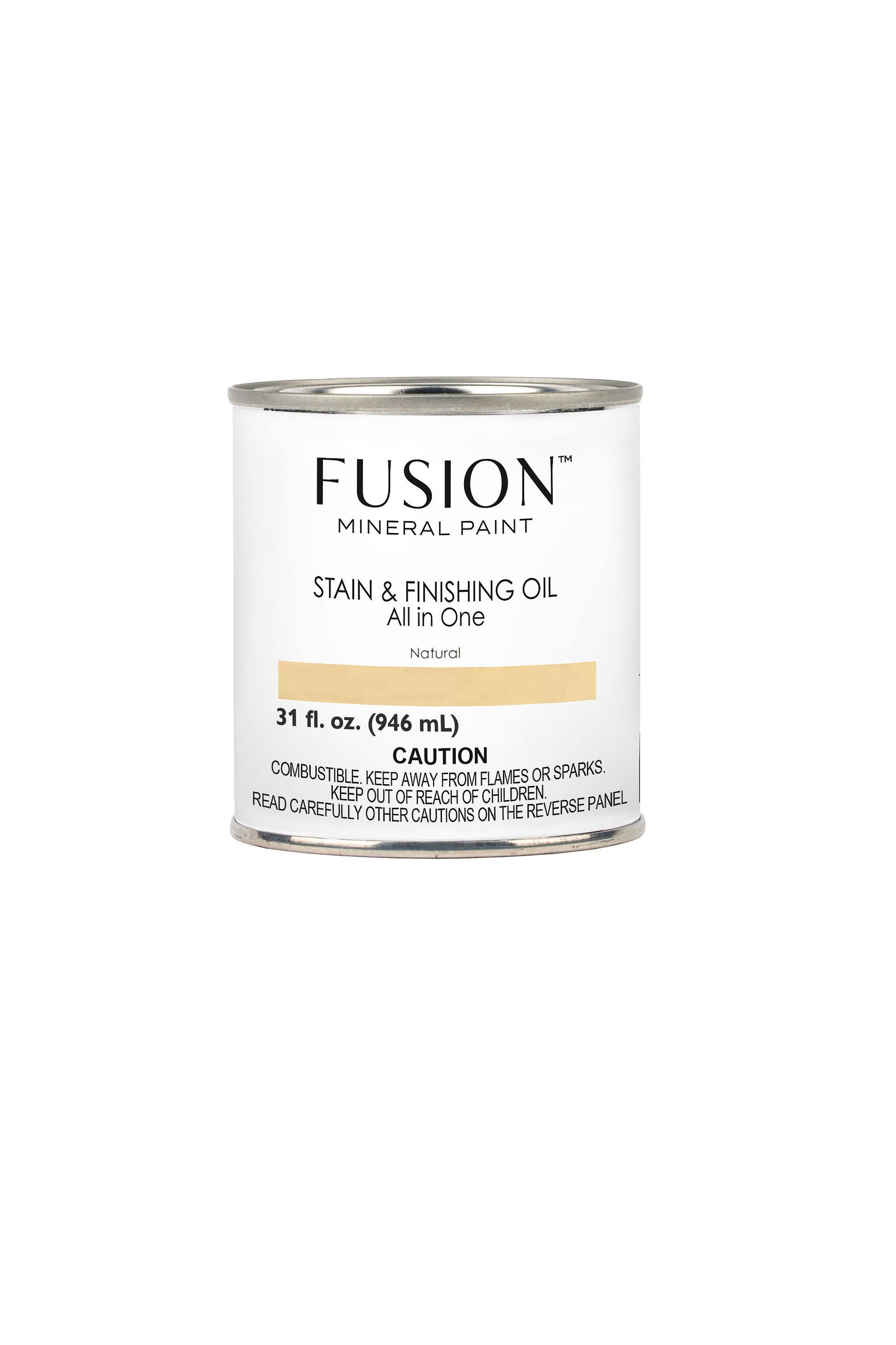 Fusion Mineral Paint Stain and Finishing Oil Natural