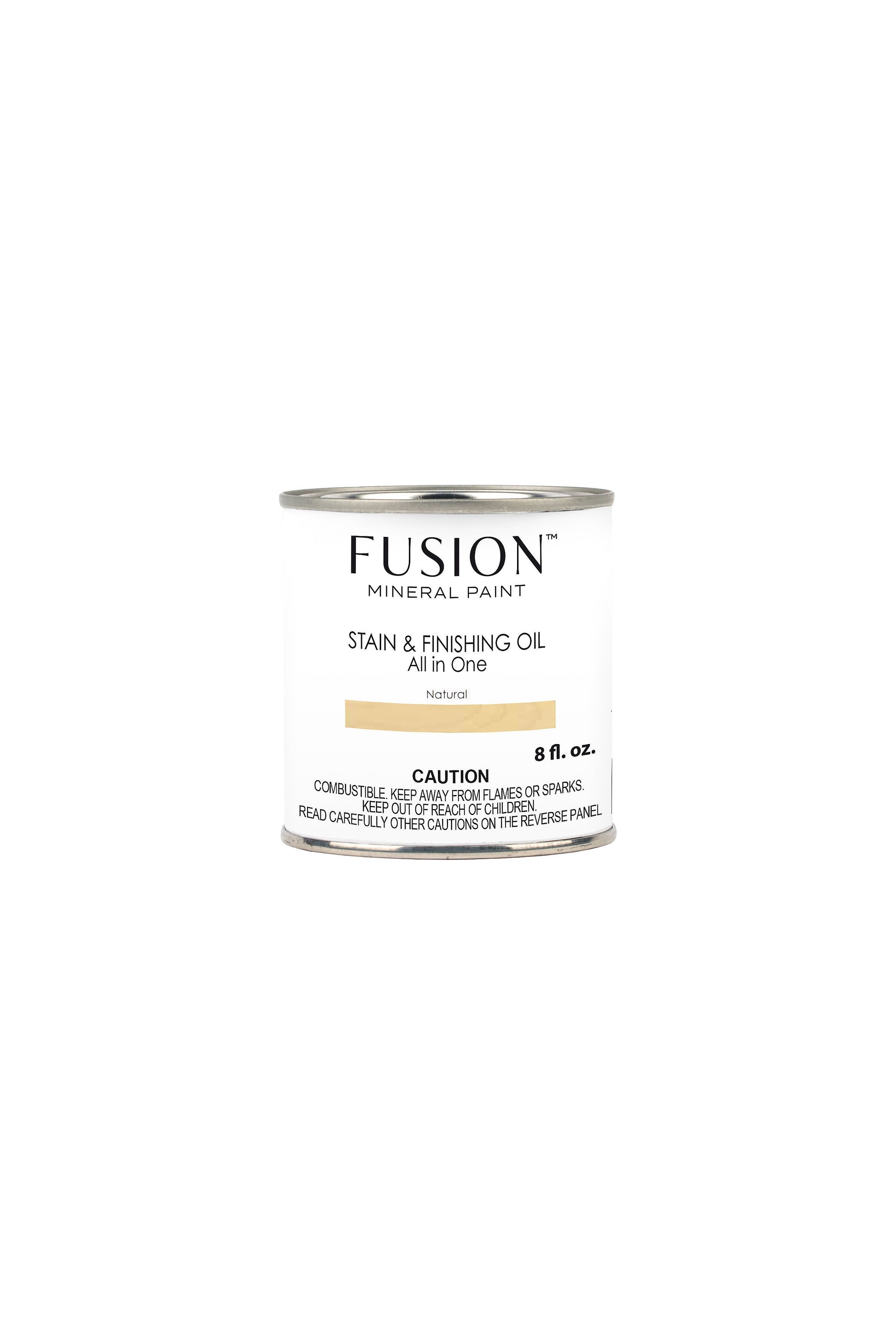 Fusion Mineral Paint Stain and Finishing Oil Natural