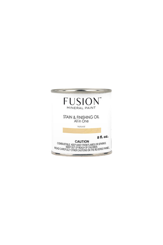 Fusion Mineral Paint Stain and Finishing Oil Natural