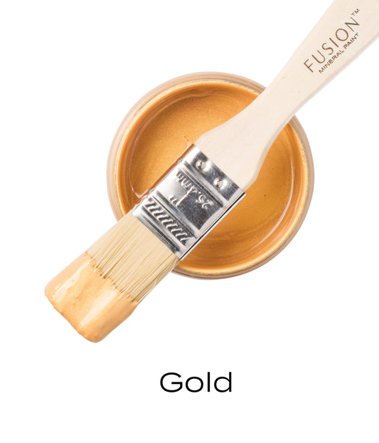 Fusion Mineral Paint Metallic Gold