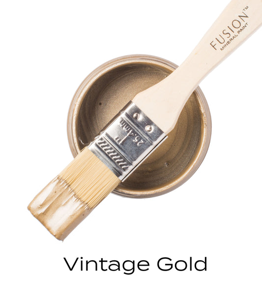 Fusion Mineral Paint Metallic Vintage Gold