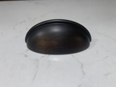 Oil-Rubbed Bronze Cup Handle Pull