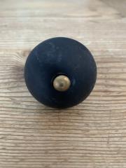 Black Matte Ceramic Knob