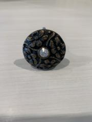 Bronze Floral Knob