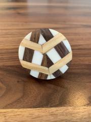 Wood Inlay Knob